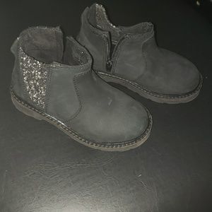 Toddler Boys Zara Boots. Black, size 6.5